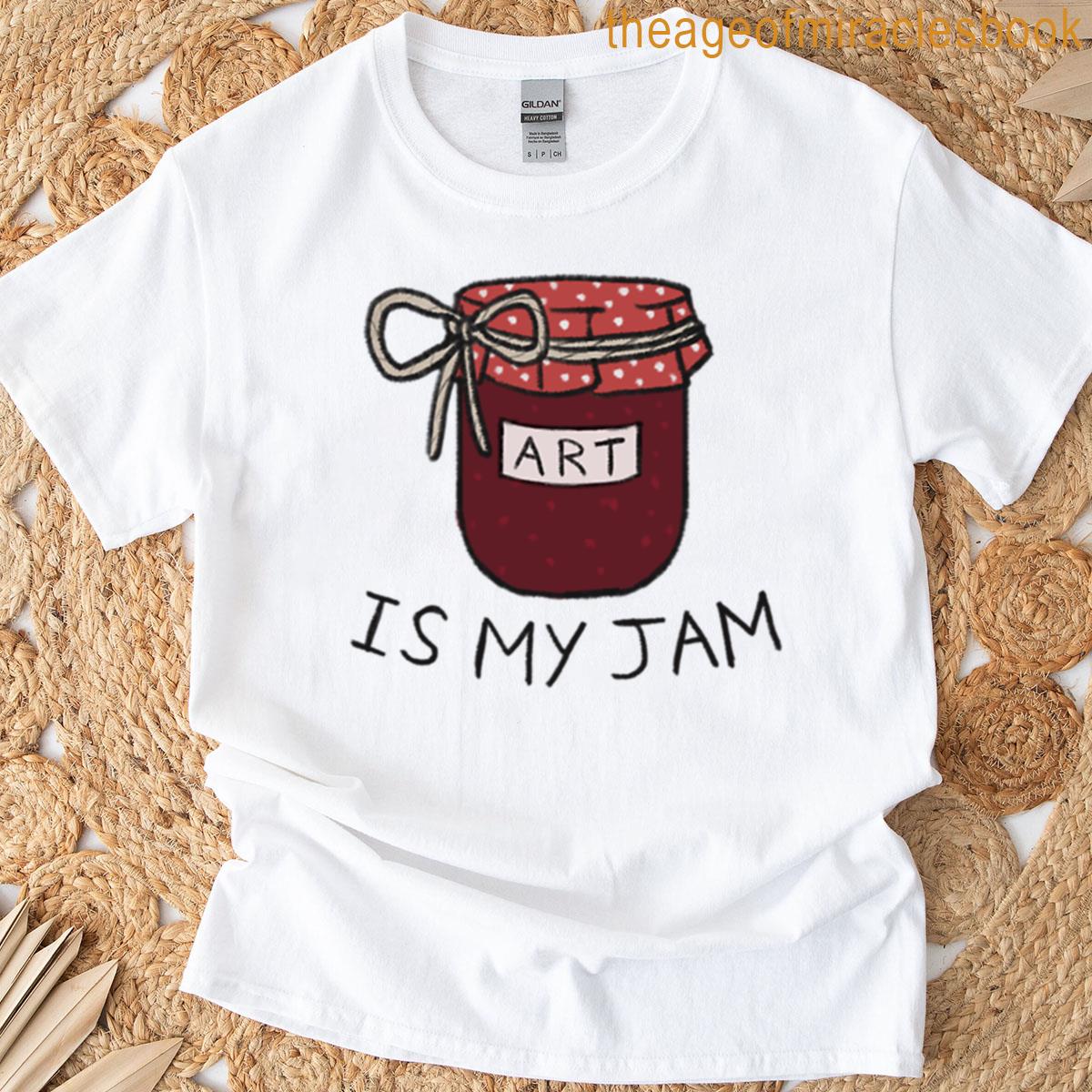 Art Is My Jam Retro T-shirt