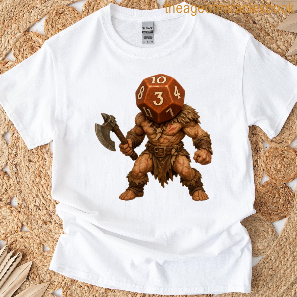 Barbarian Berserker D12 T-shirt