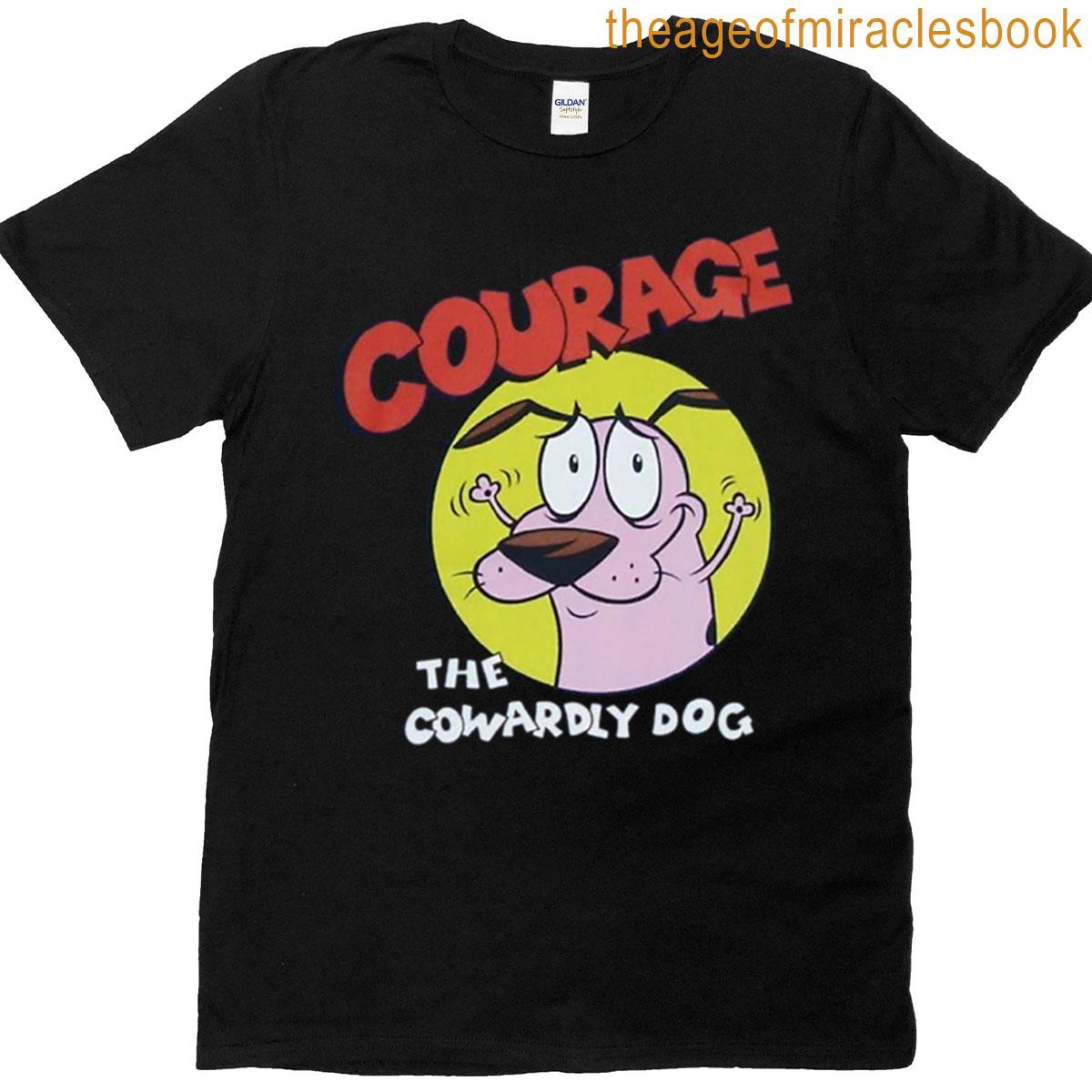 Courage Fearful Dog T-shirt
