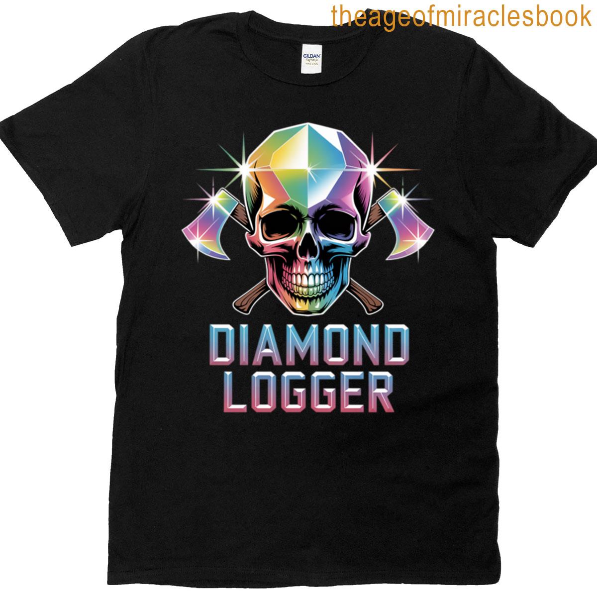 Diamond Crystal Skull T-shirt