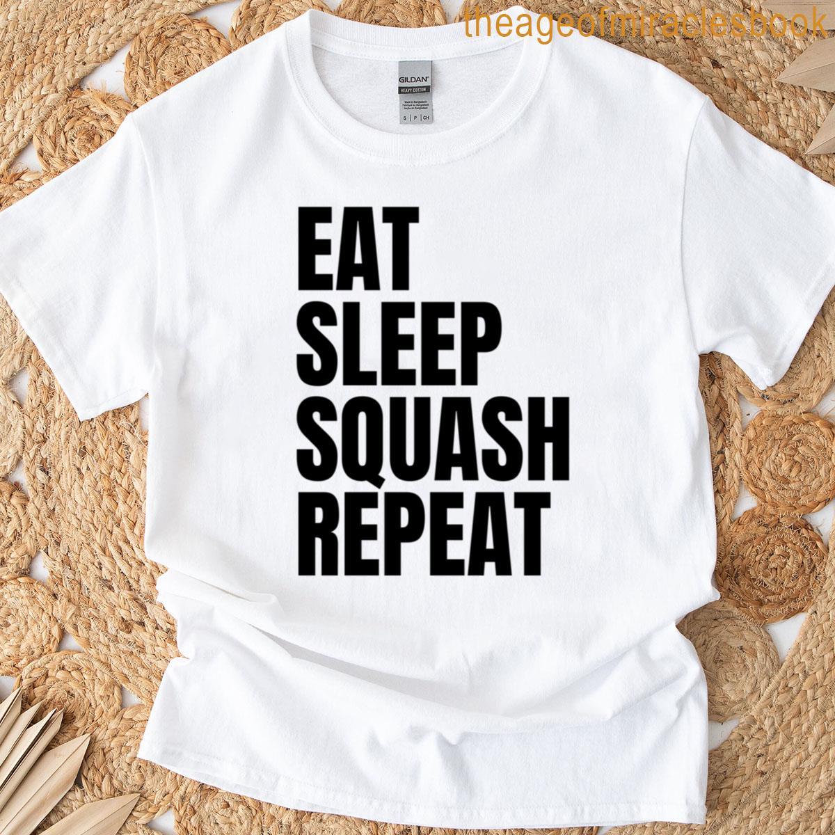 Eat Sleep Squash Repeat T-shirt