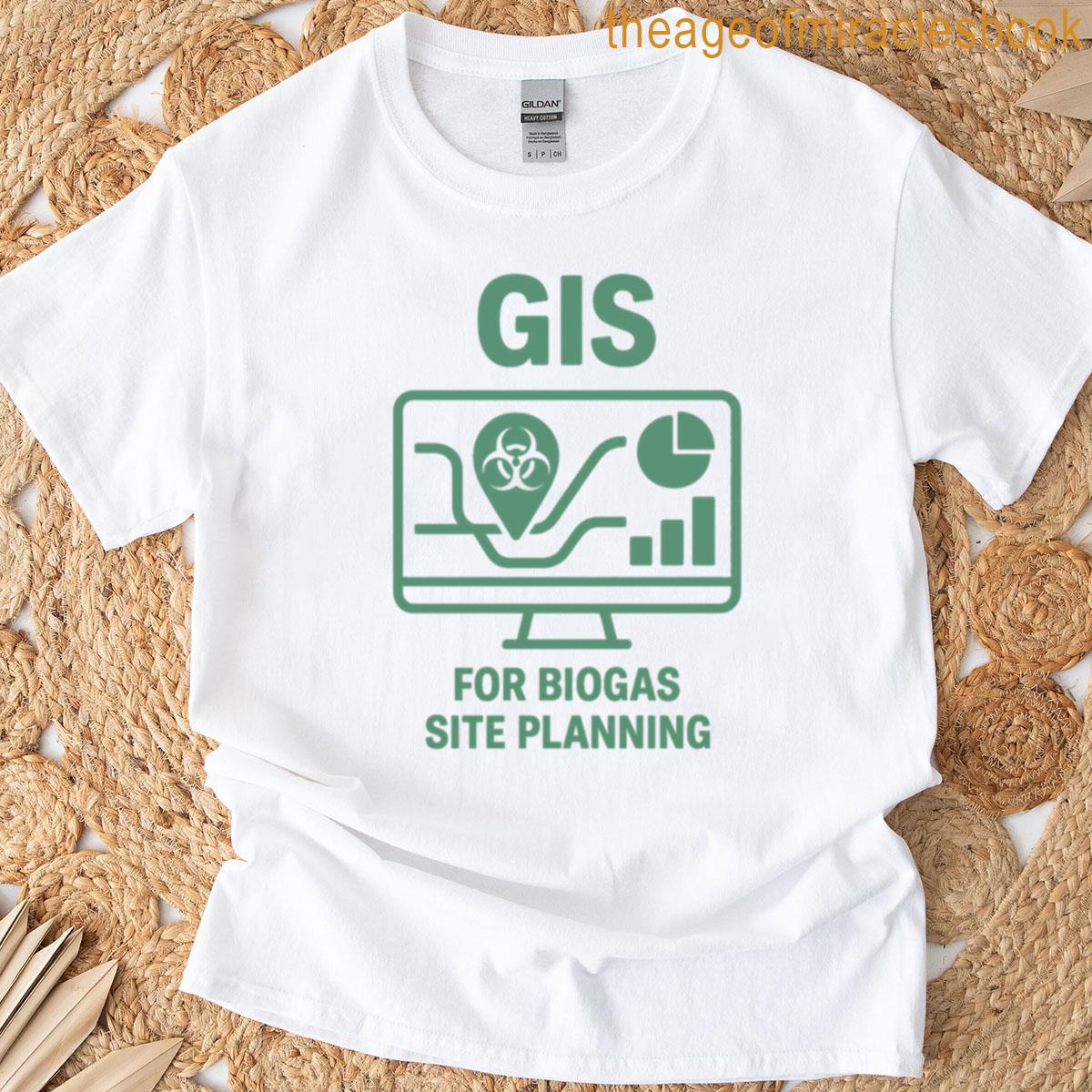 Gis Energy Planning Biogas Analysis T-shirt