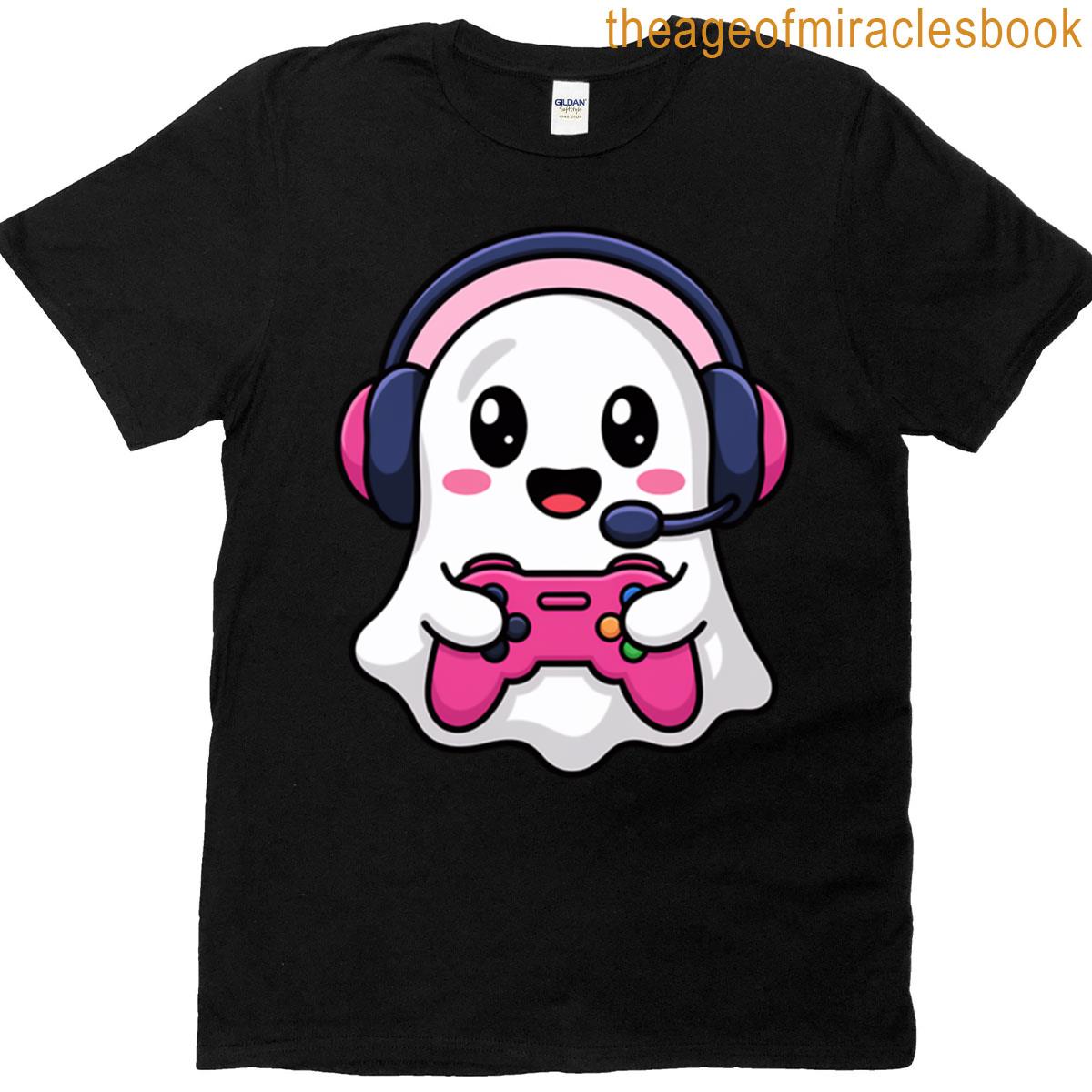 Haunted Hobbies Gaming Ghost T-shirt