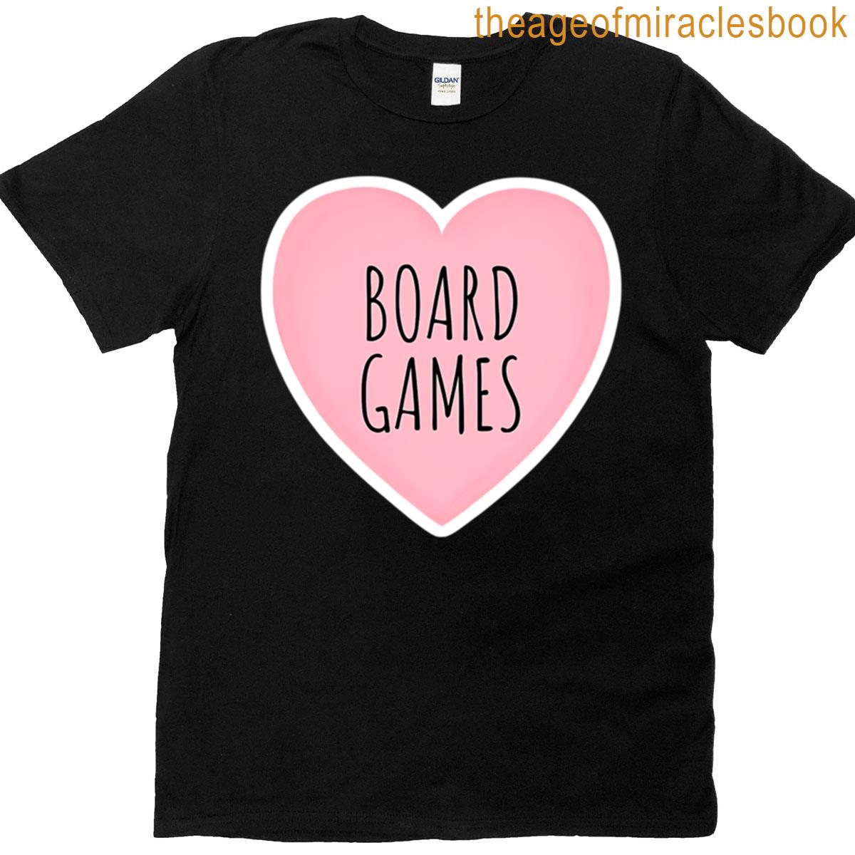 I Heart Board Games T-shirt