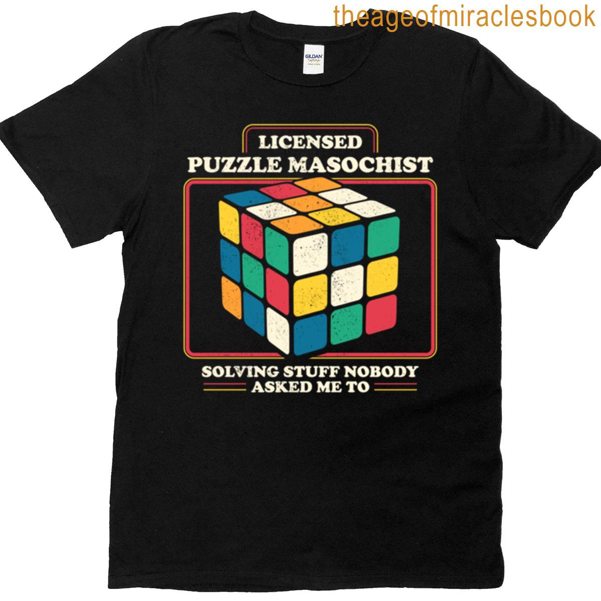 Licensed Puzzle Masochist T-shirt