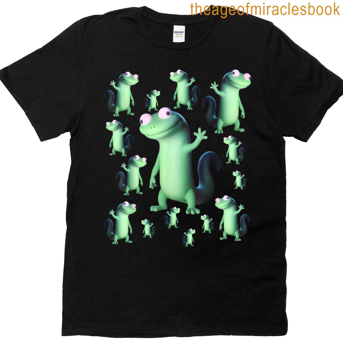Lizard Lizard Lizard Funny Weirdcore Meme Viral Trending T-shirt