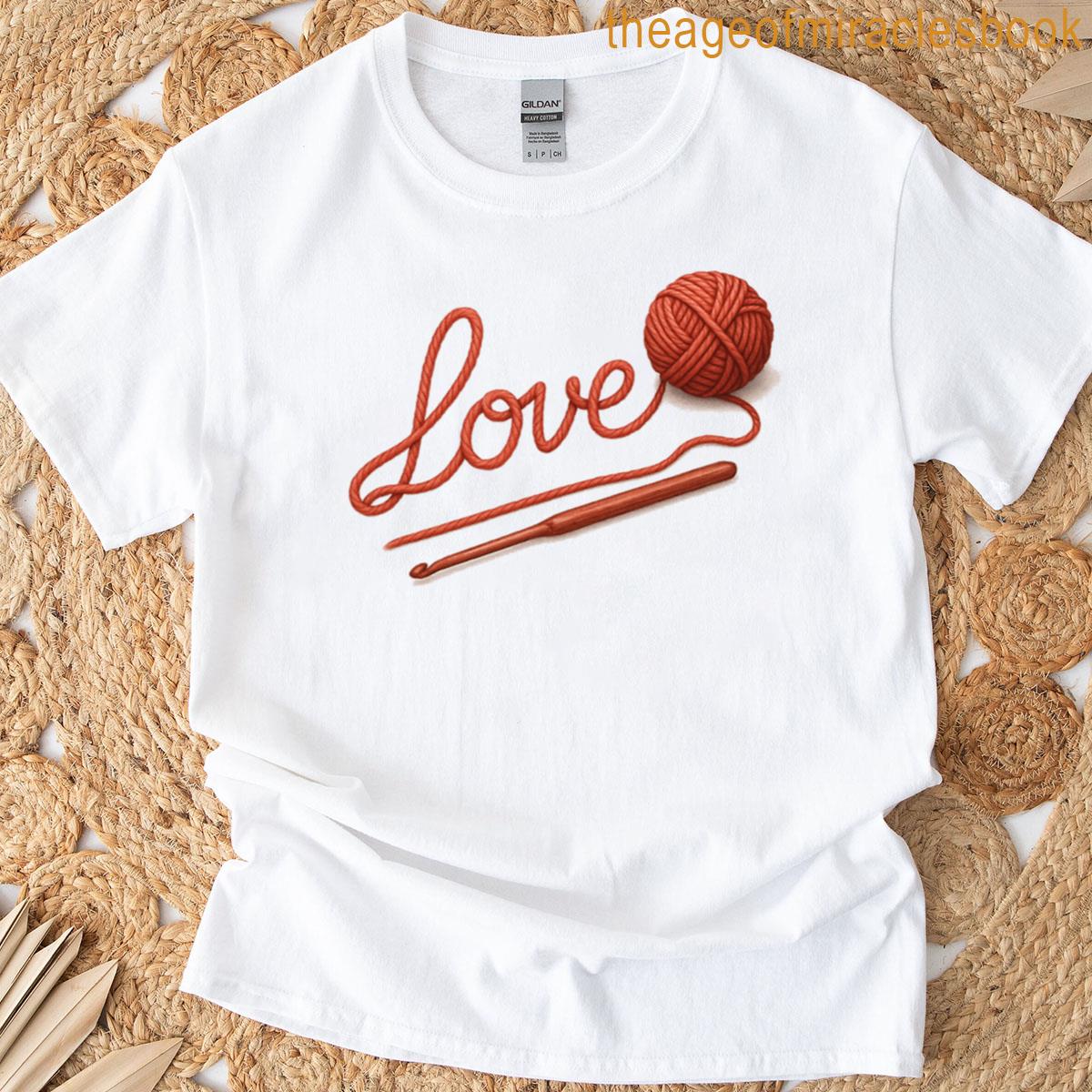 Love Crochet T-shirt