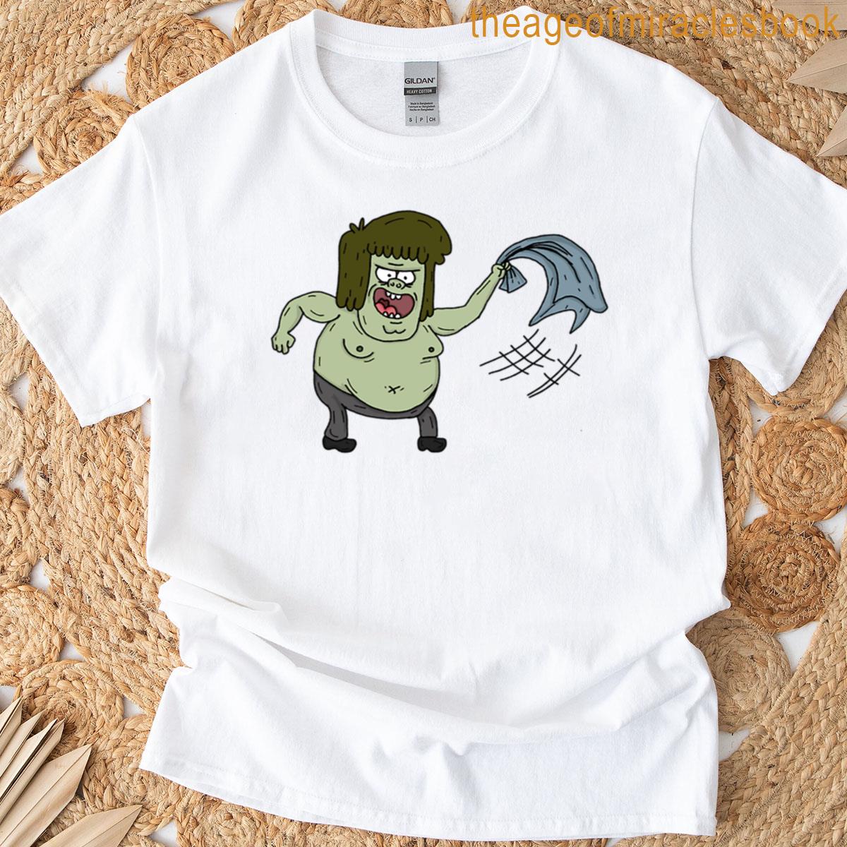 Muscle Man Swinging His – Regular Show T-shirt
