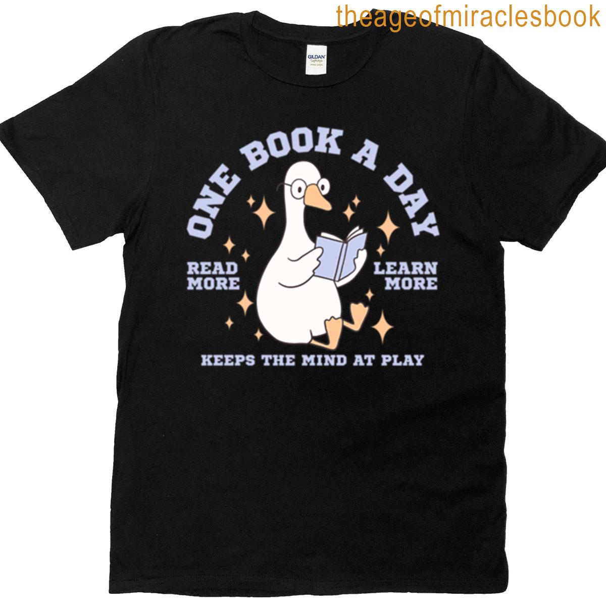One Book A Day Keeps Your Mind In Play T-shirt