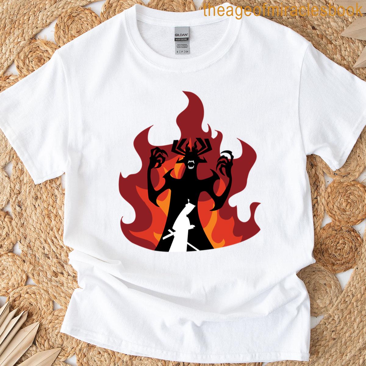 Samurai Jack Vs Aku Final Battle T-shirt