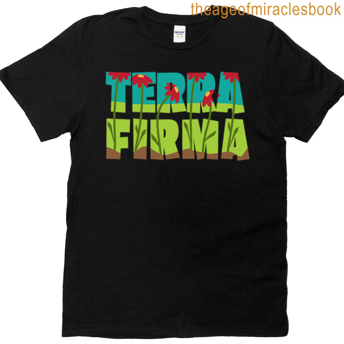 Terra Firma Statement Print T-shirt