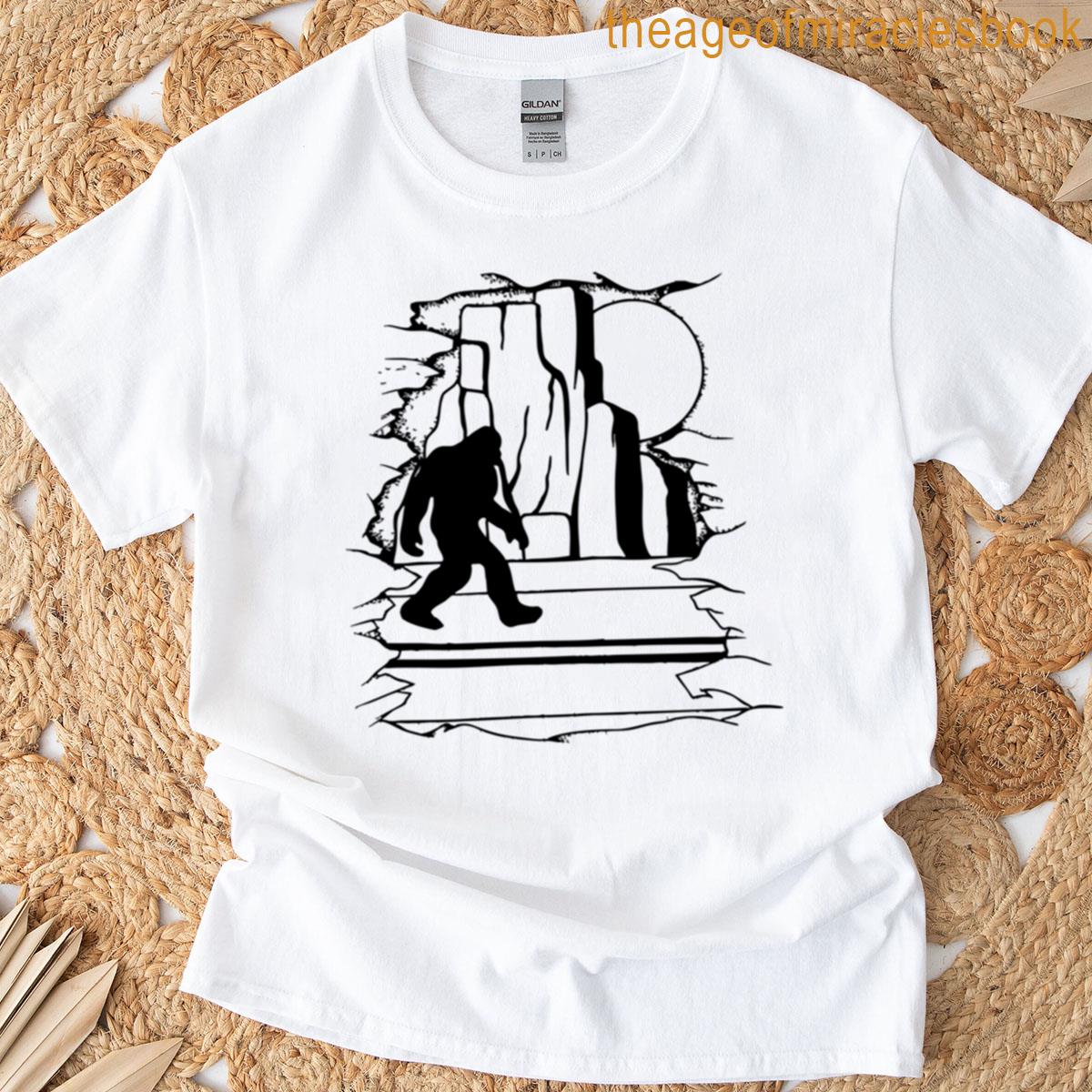 Bigfoot Hits The Open Road T-shirt