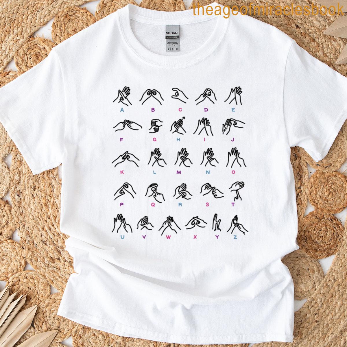 Bsl Alphabet T-shirt