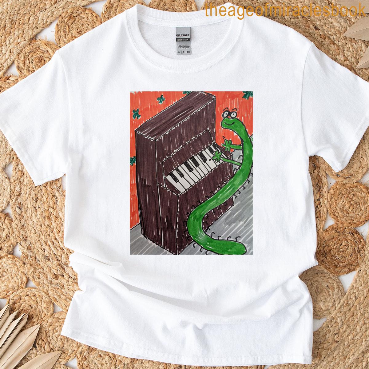 Caterpillar Piano T-shirt