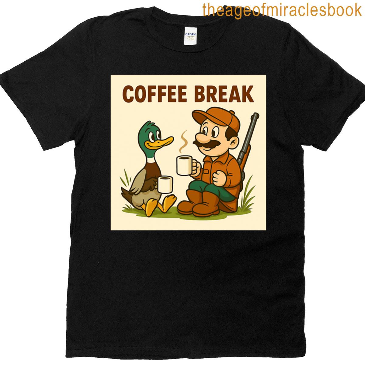 Coffee Break In The Wild Oversized T-shirt