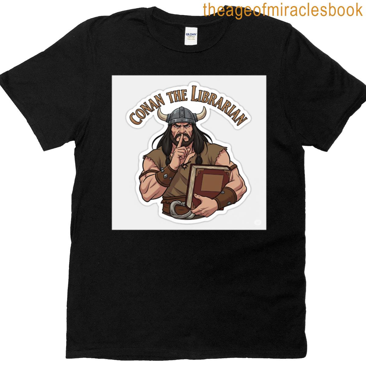 Conan The Librarian T-shirt