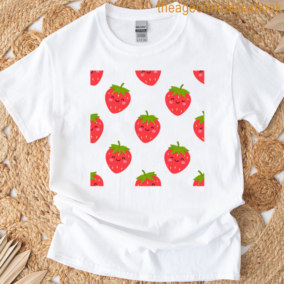 Cute Strawberry Oversized T-shirt