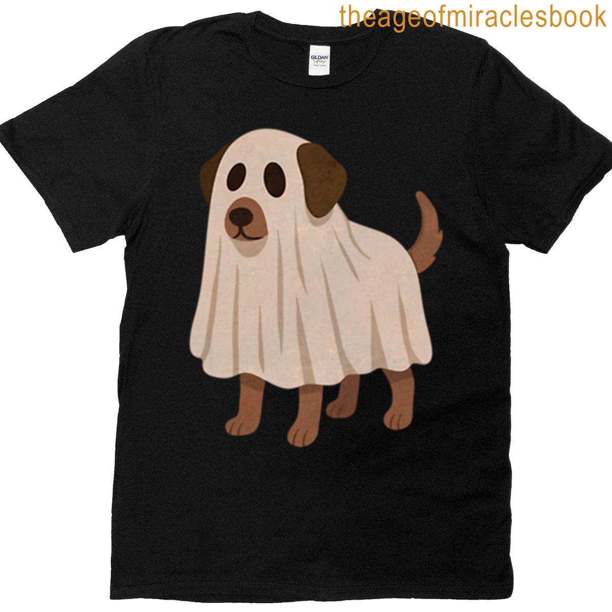 Dog In Ghost Costume T-shirt
