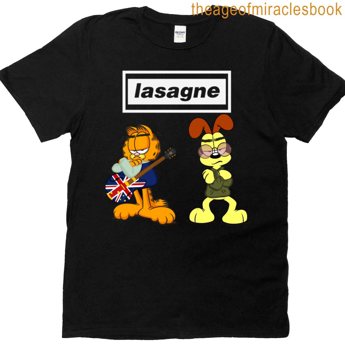 Fancy Some Lasagne White Logo T-shirt