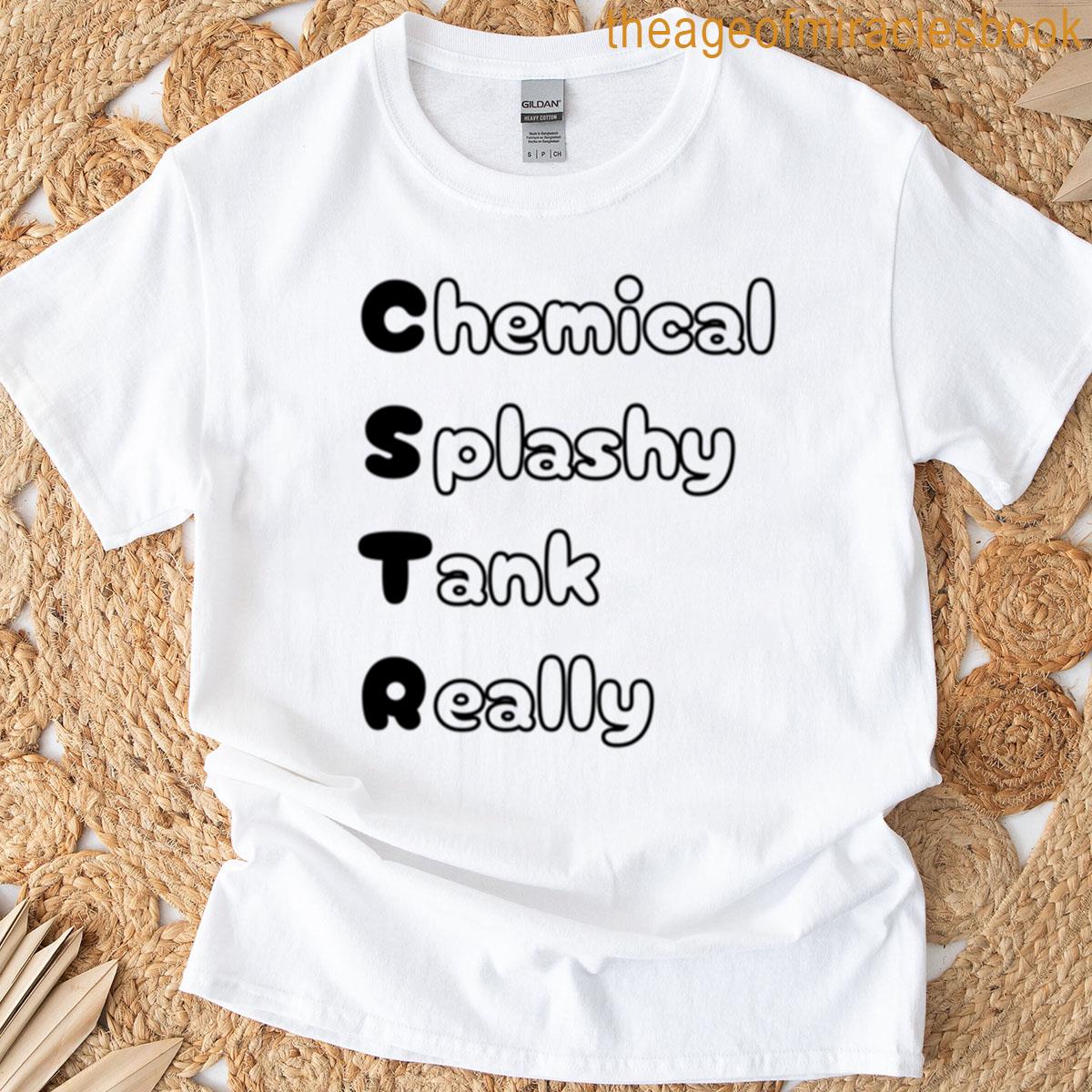 Funny Cstr Chemical Engineering Acronym Pun T-shirt