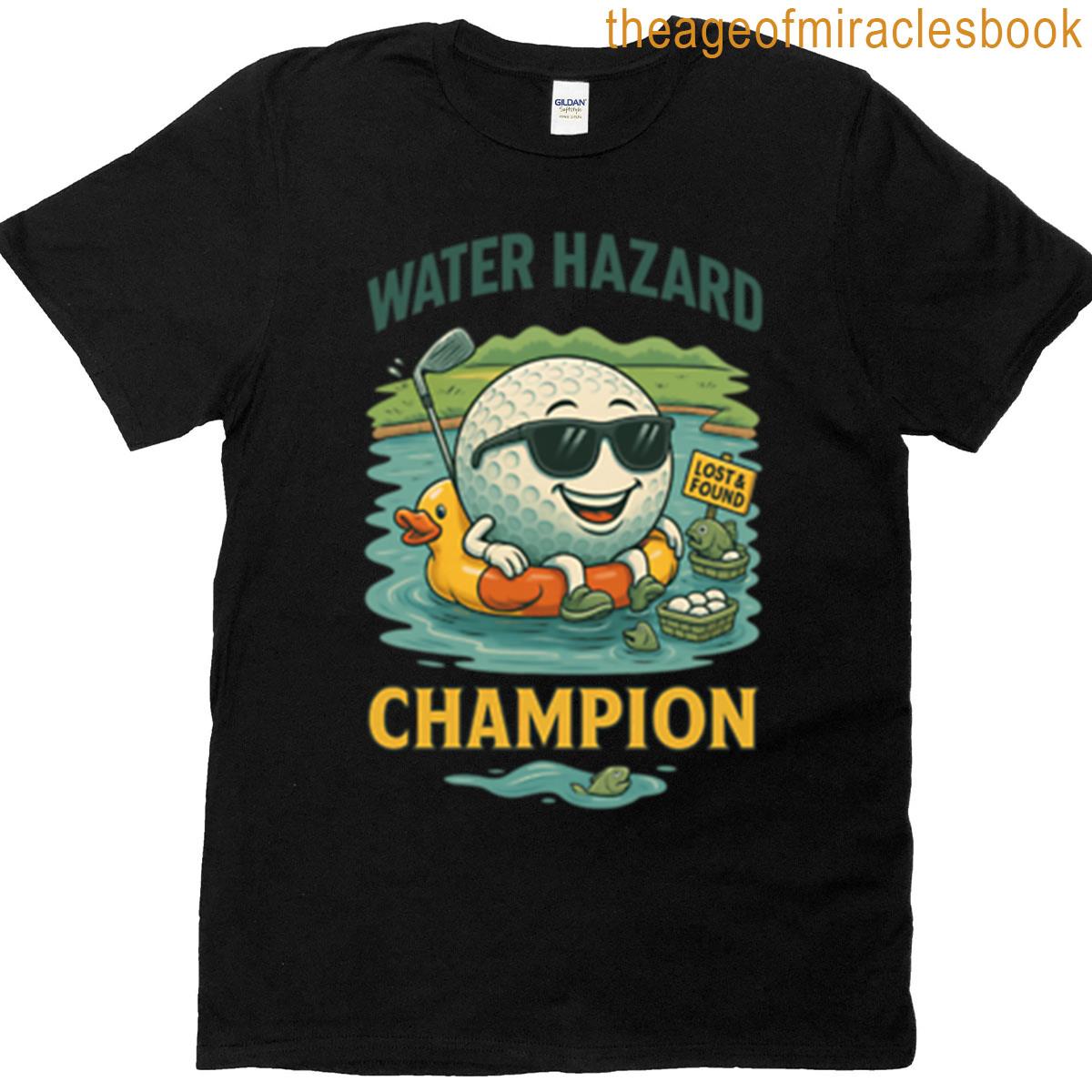 Golf Water Hazard Champion T-shirt