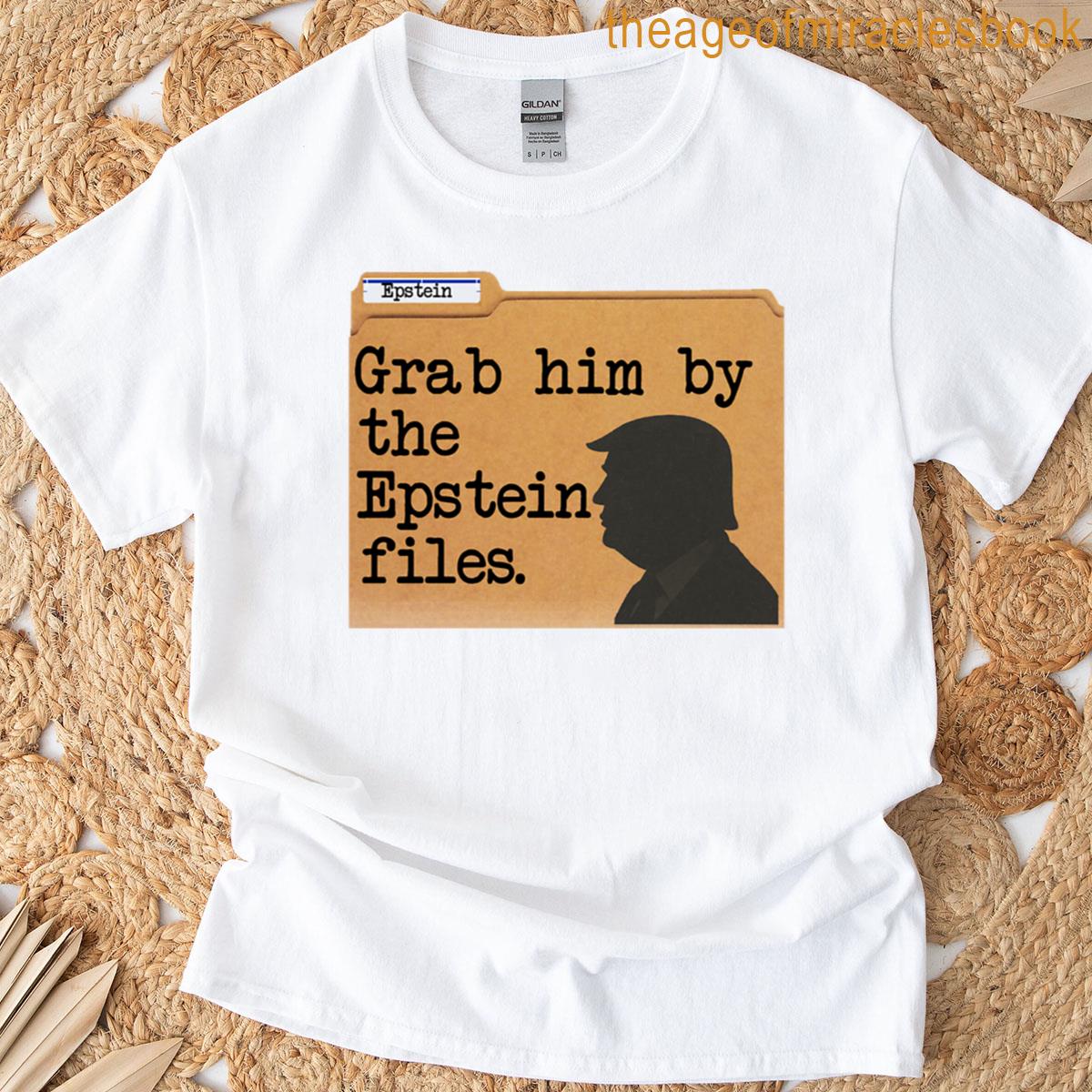 Grab Him By The Epstein Files Oversized T-shirt