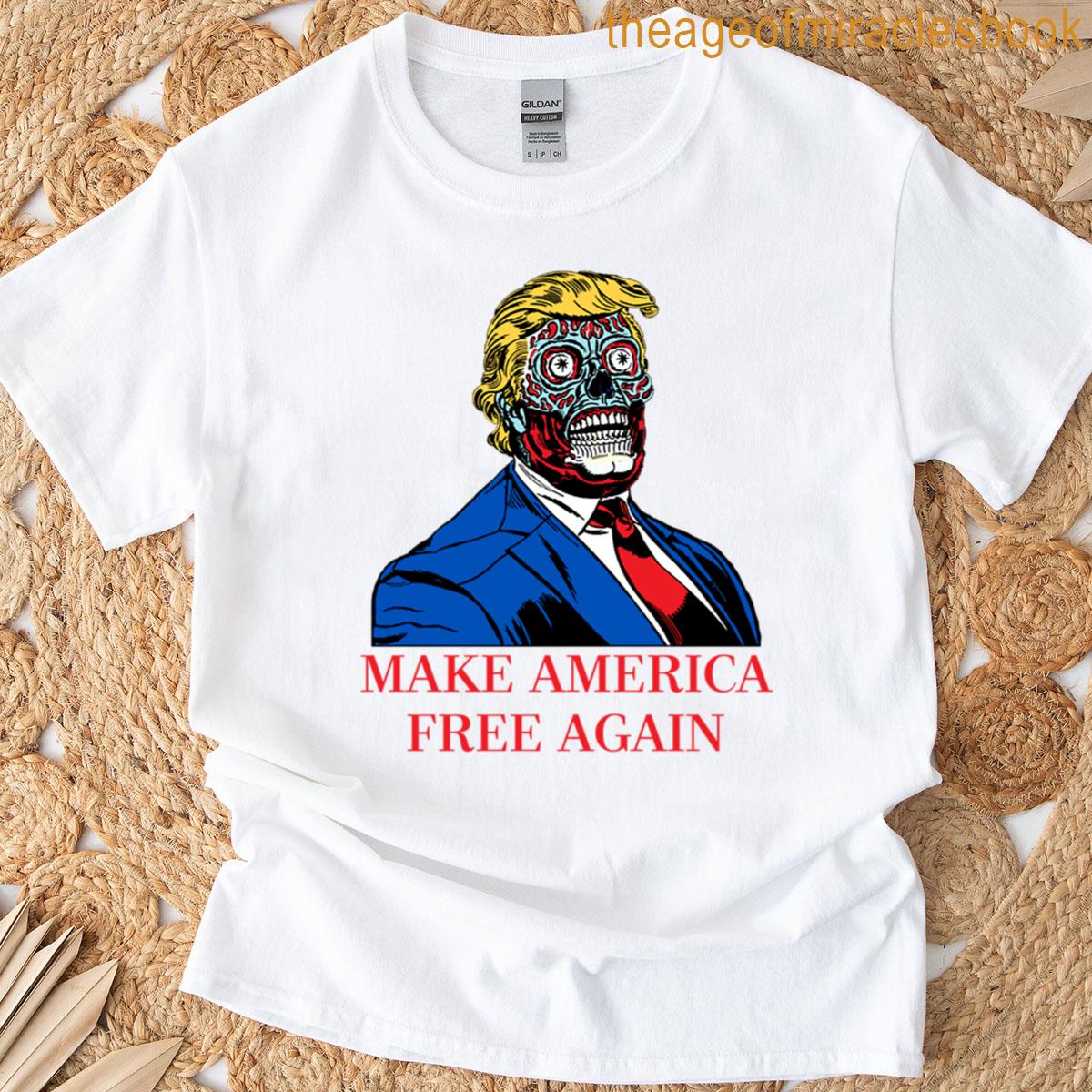 Make America Free Again Oversized T-shirt