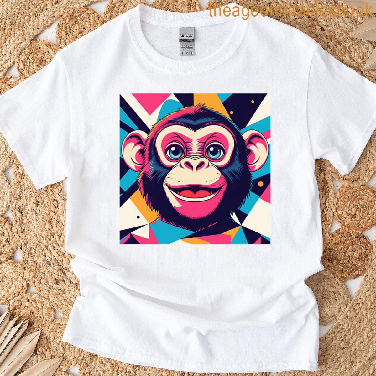 Monkey Face Making Fish Lips T-shirt
