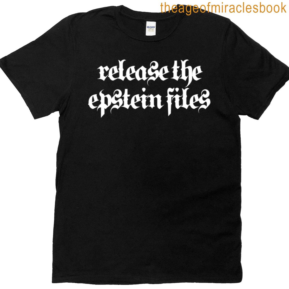 Release The Epstein Files T-shirt