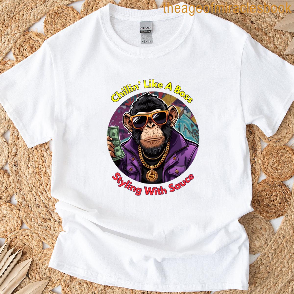 Royal Boss Chimp T-shirt