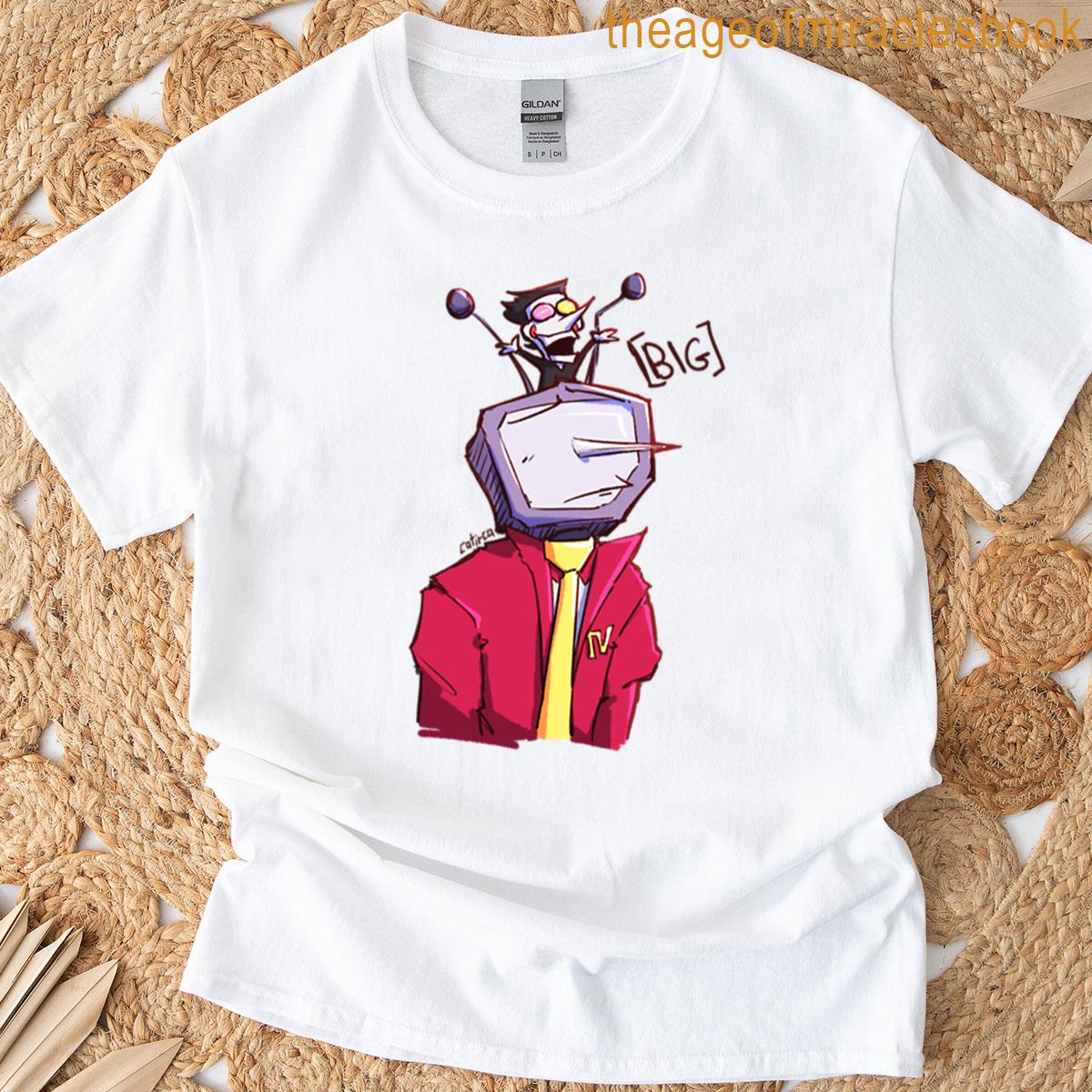 Spamtenna Big Sticker T-shirt