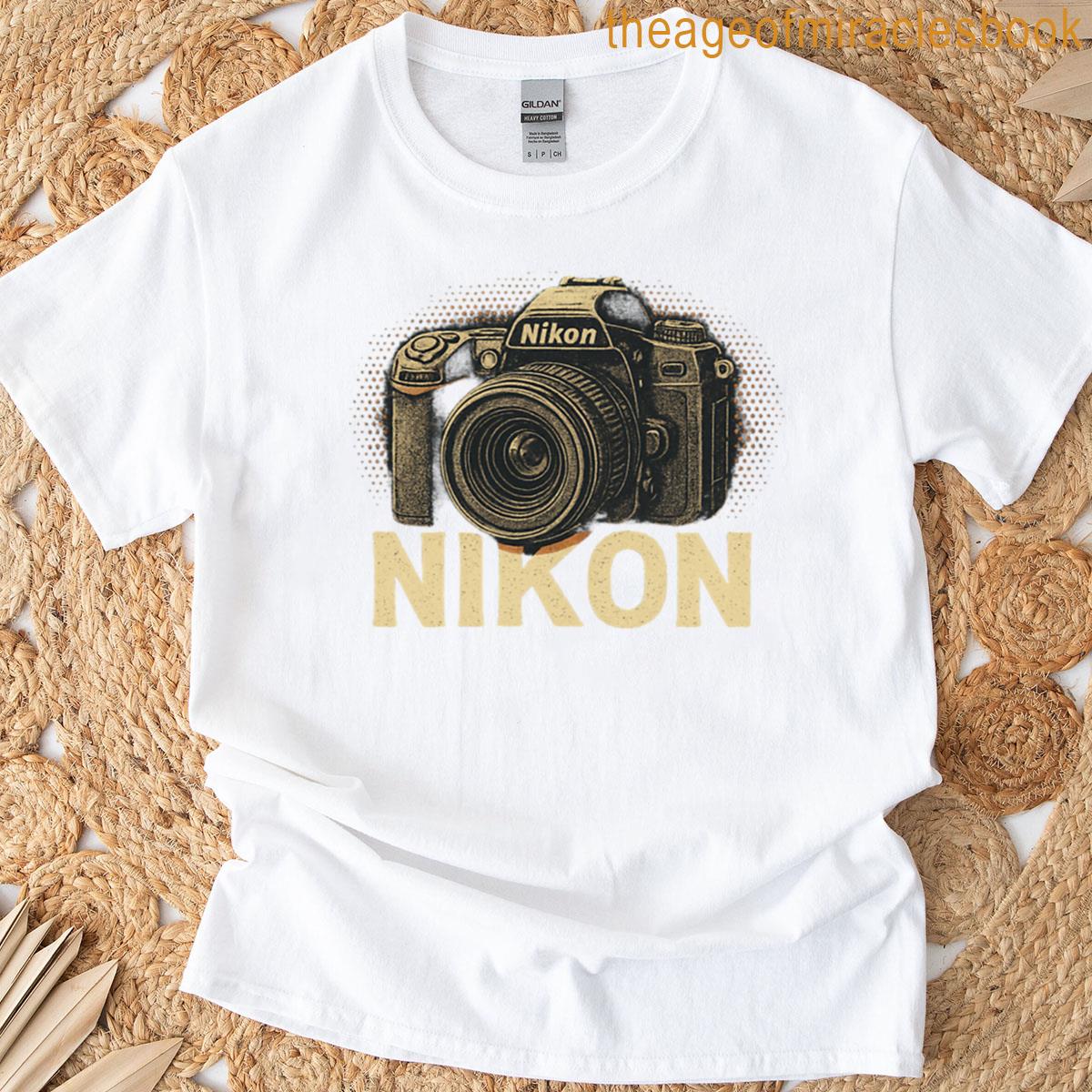 Camera Nikon Vintage Oversized T-shirt