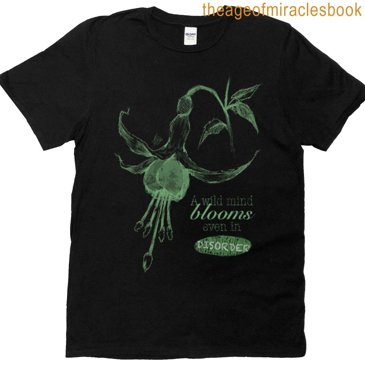 Chaos Bloom Green-salvia T-shirt