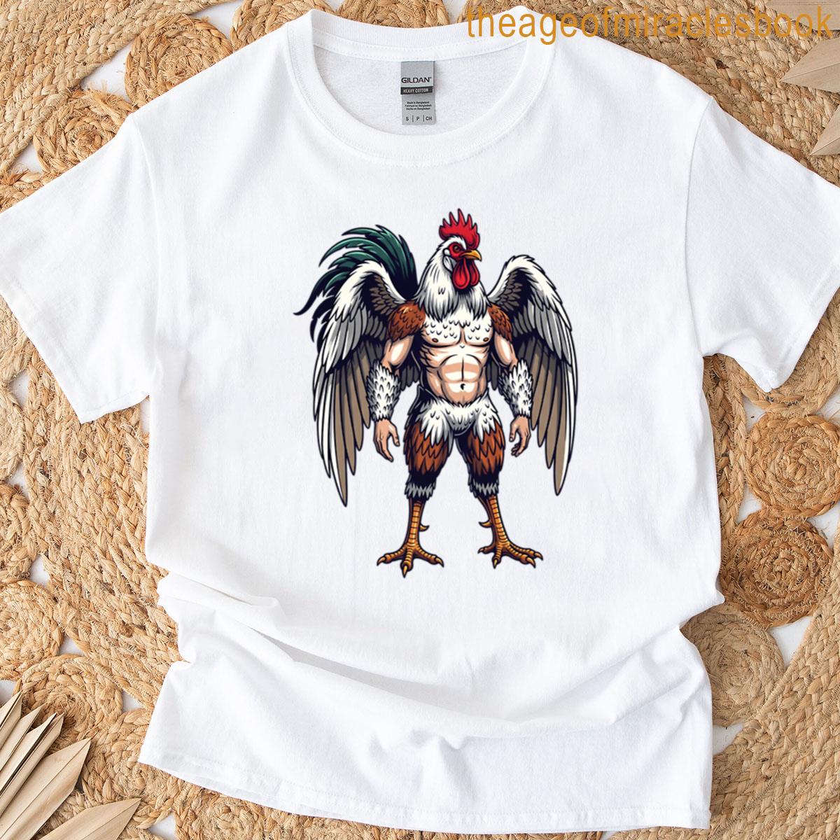Chickenman – Half Man – Half Chicken Oversized T-shirt