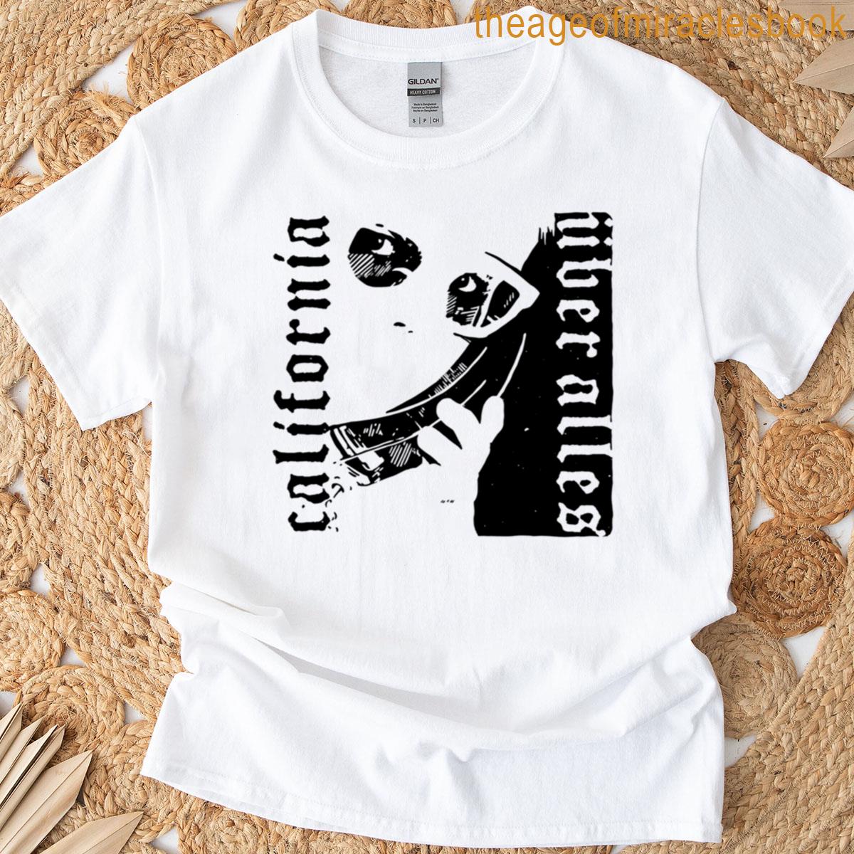 Distressed California Punk Art T-shirt