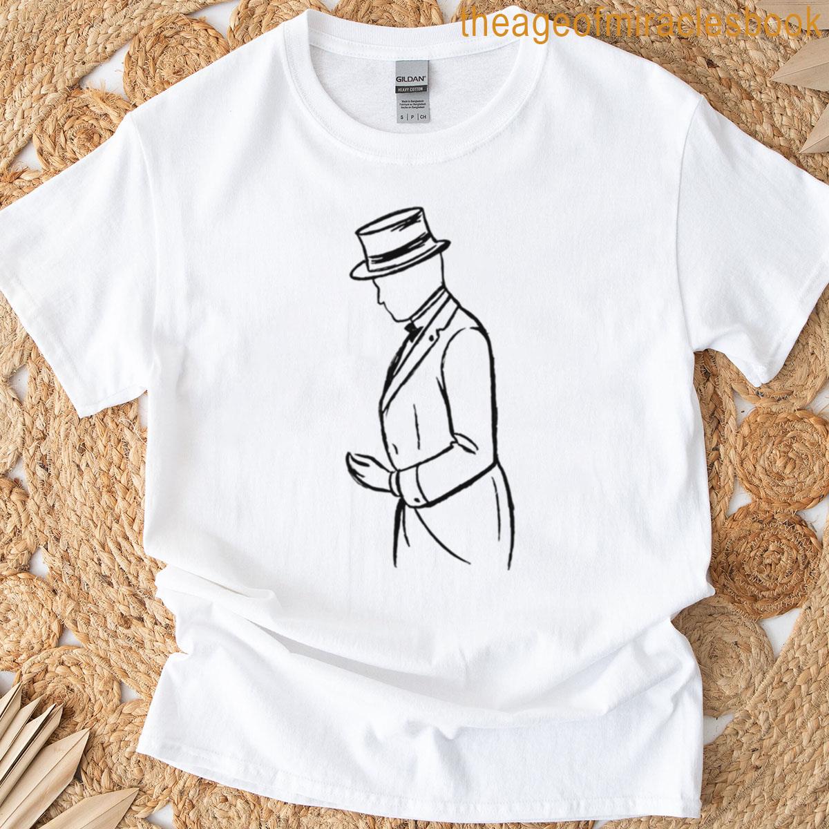 Gentleman Groom In Brushstrokes T-shirt
