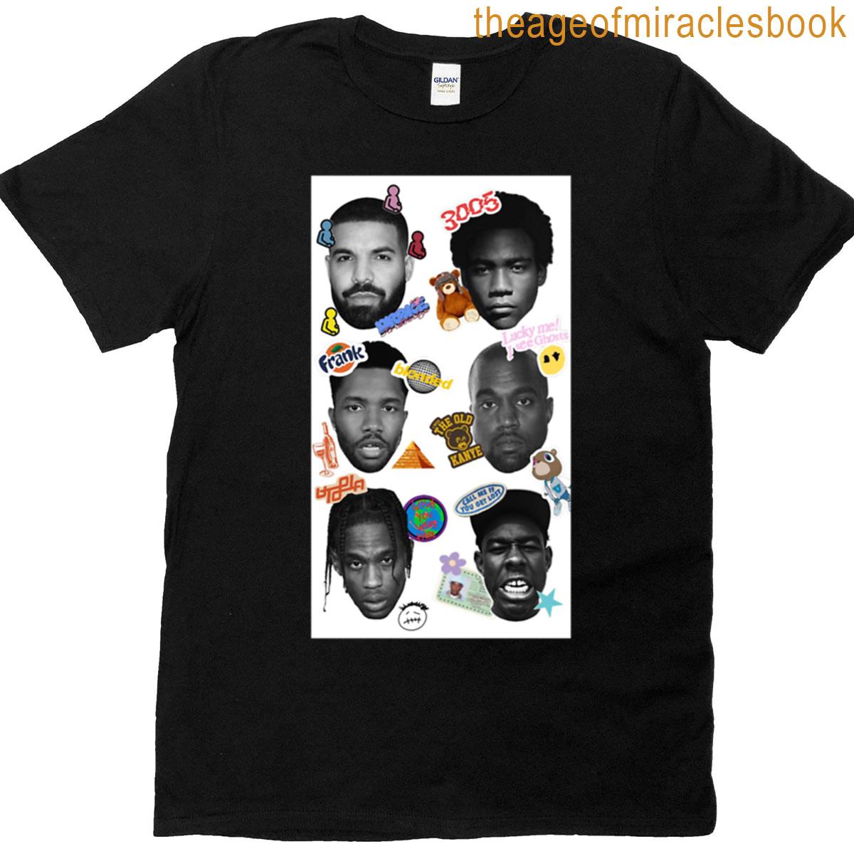 Hip-hop Icons Oversized T-shirt