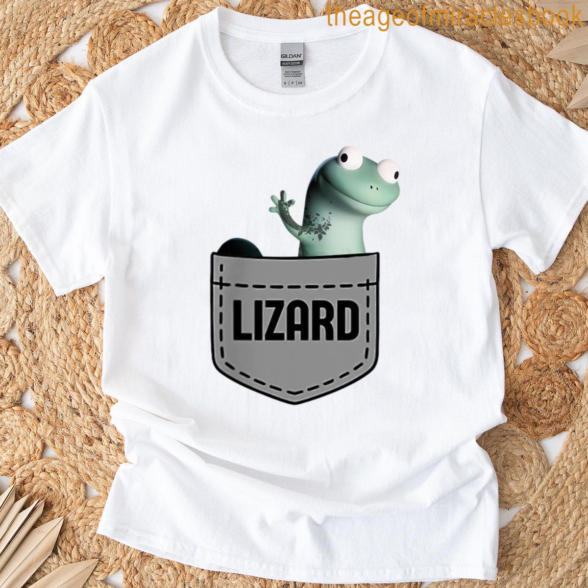 Lizard Lizard Lizard In Pocket T-shirt
