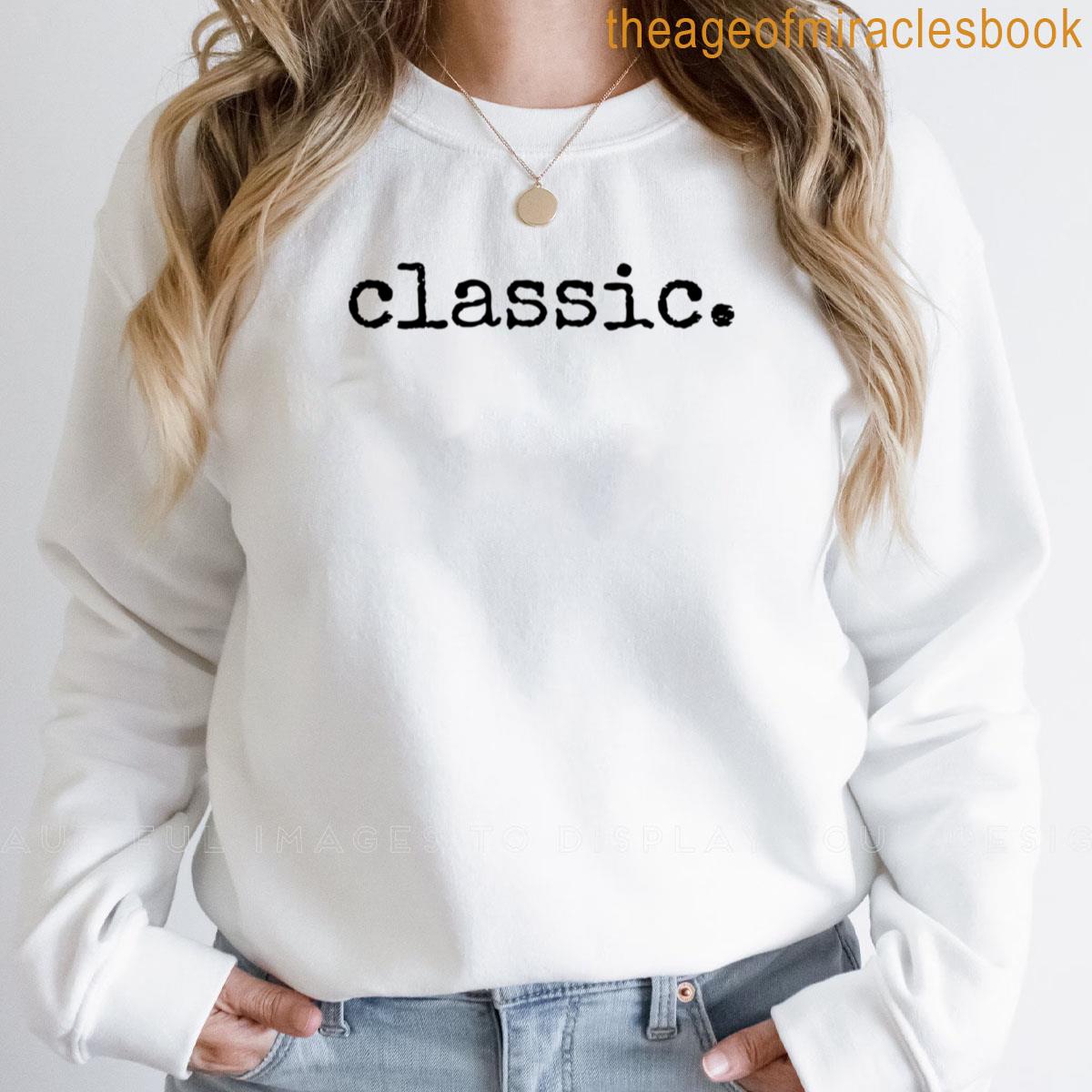 Minimalist Sticker In Typewriter Font Oversized T-shirt - Image 4