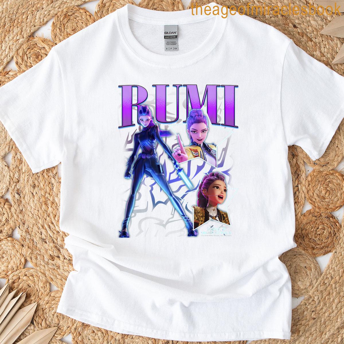 Rumi Showcase Retro Neon Poster T-shirt