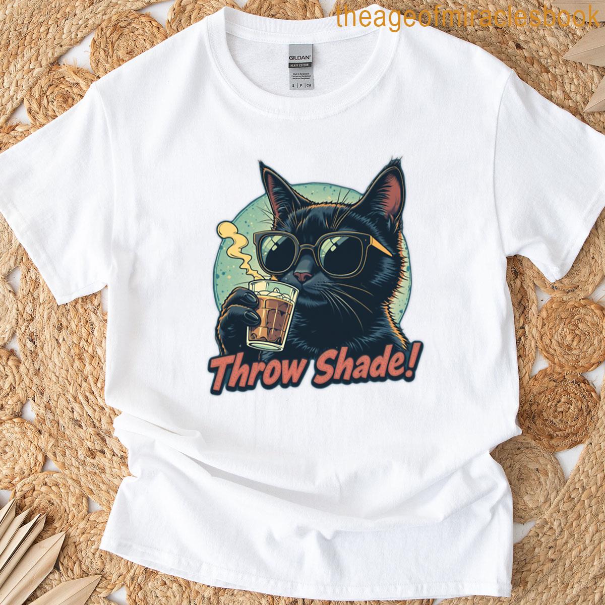 Trow Shade – Black Cat Oversized T-shirt