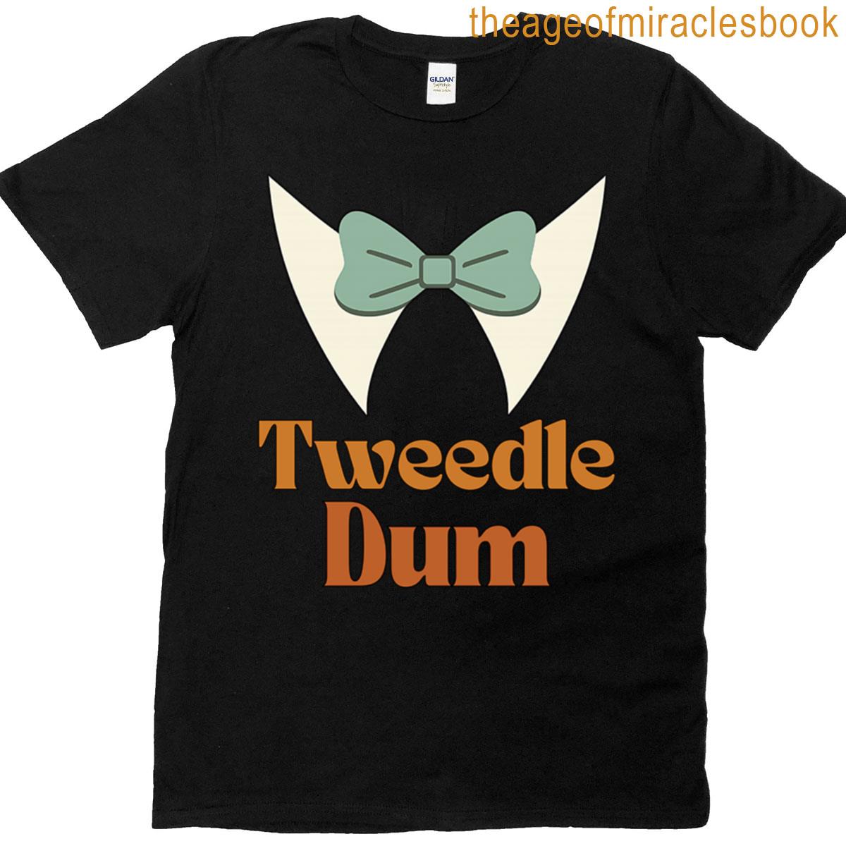 Tweedle Dum Dee Funny Design T-shirt