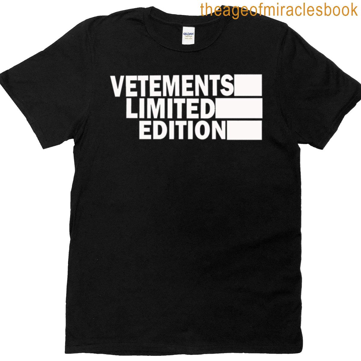 Vetements Limited Edition T-shirt