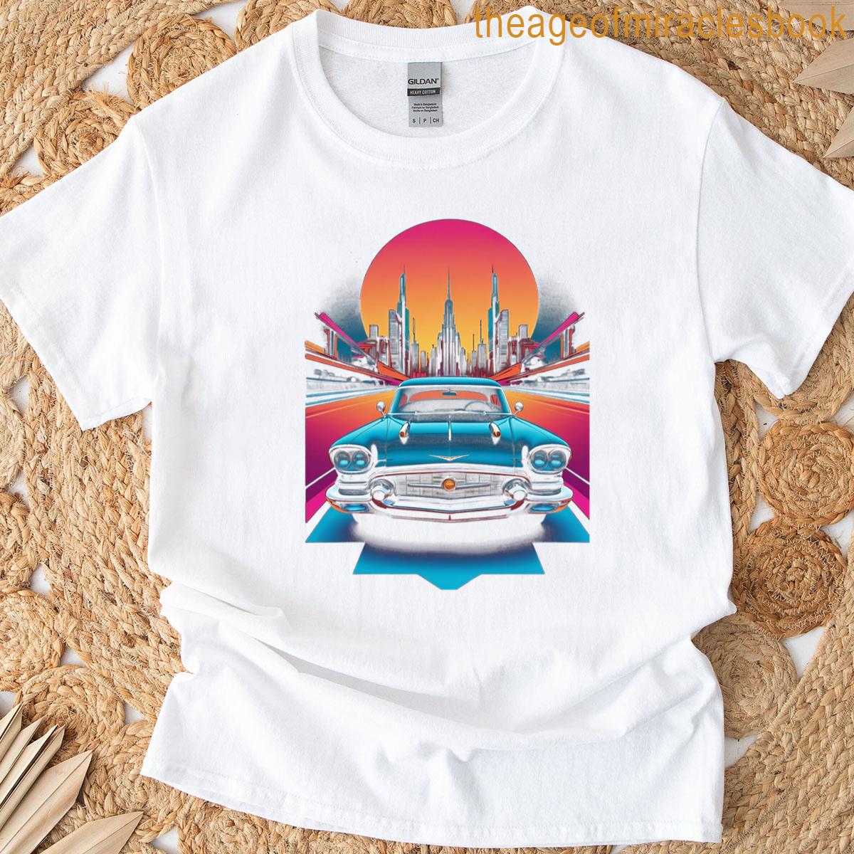 Vintage City Sunset Ride T-shirt