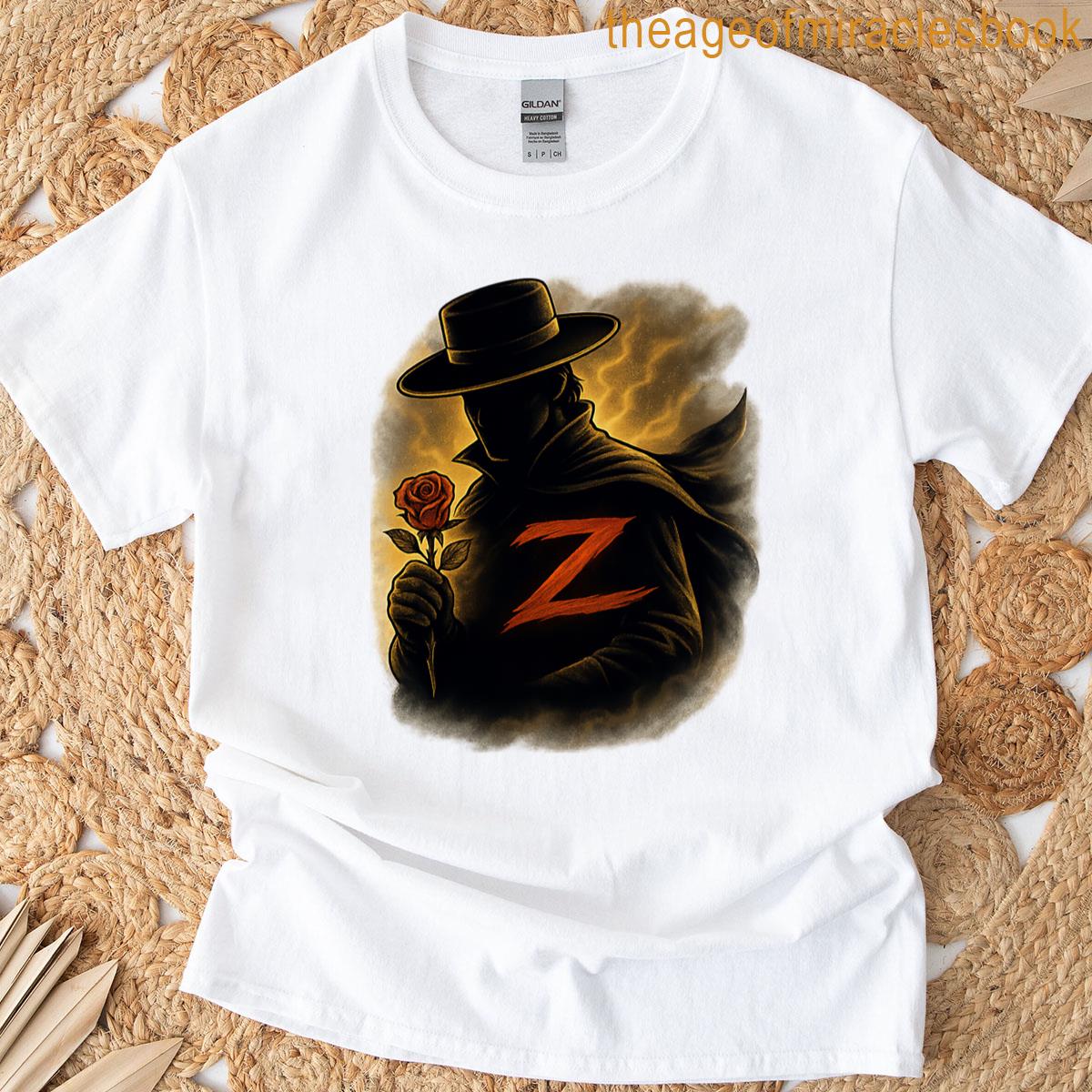 Zorro Iconic Rose Z T-shirt