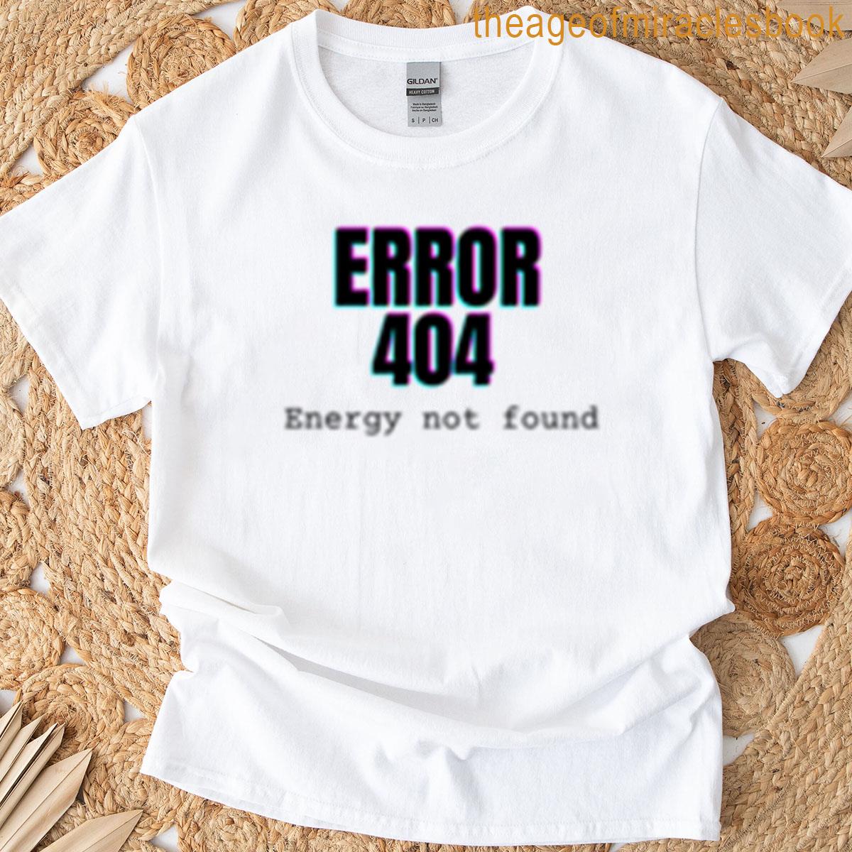 404 Not Found Oversized T-shirt