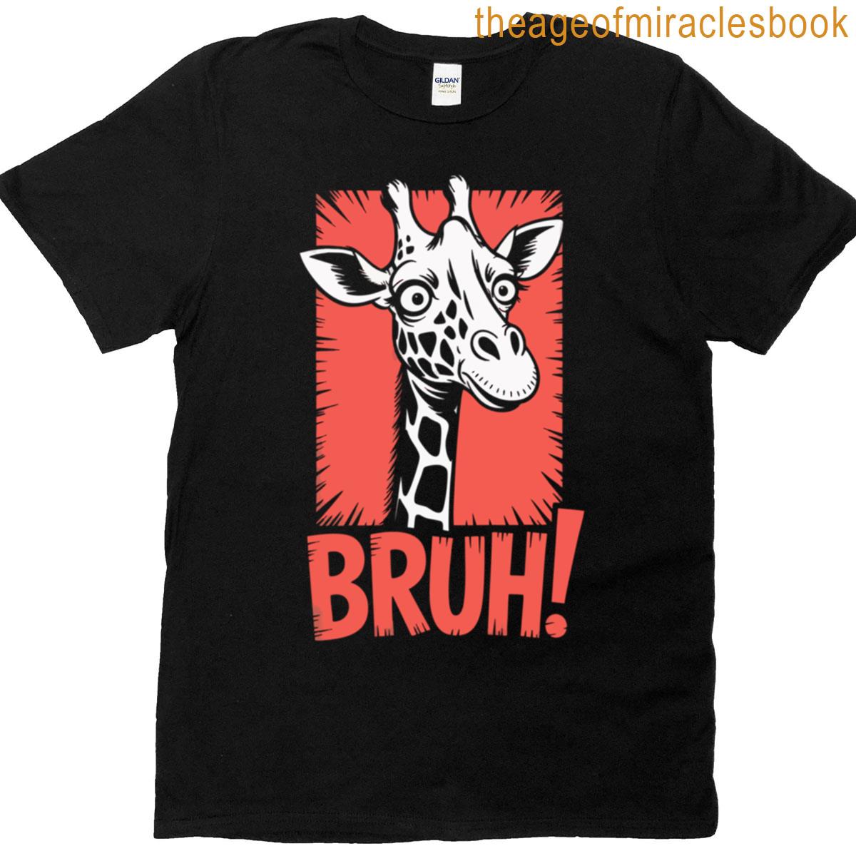 Bruh Giraffe Premium T-shirt