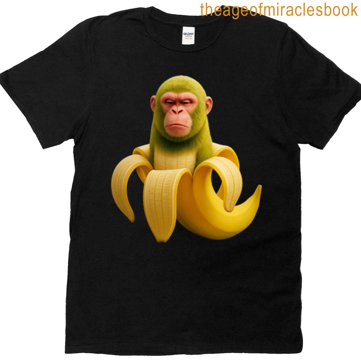 Chimpanzee Bananini T-shirt