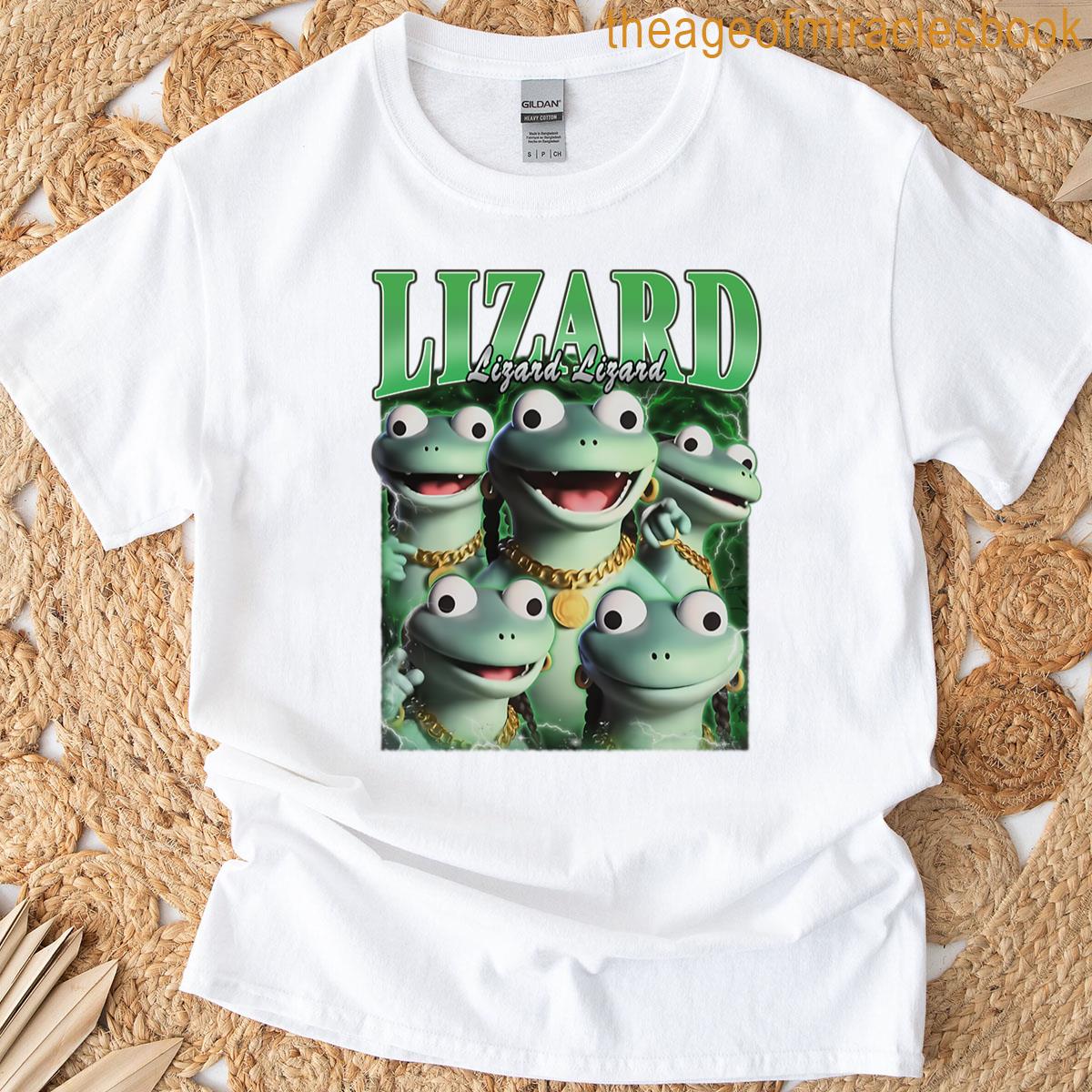 Elio Lizard Meme Vintage T-shirt