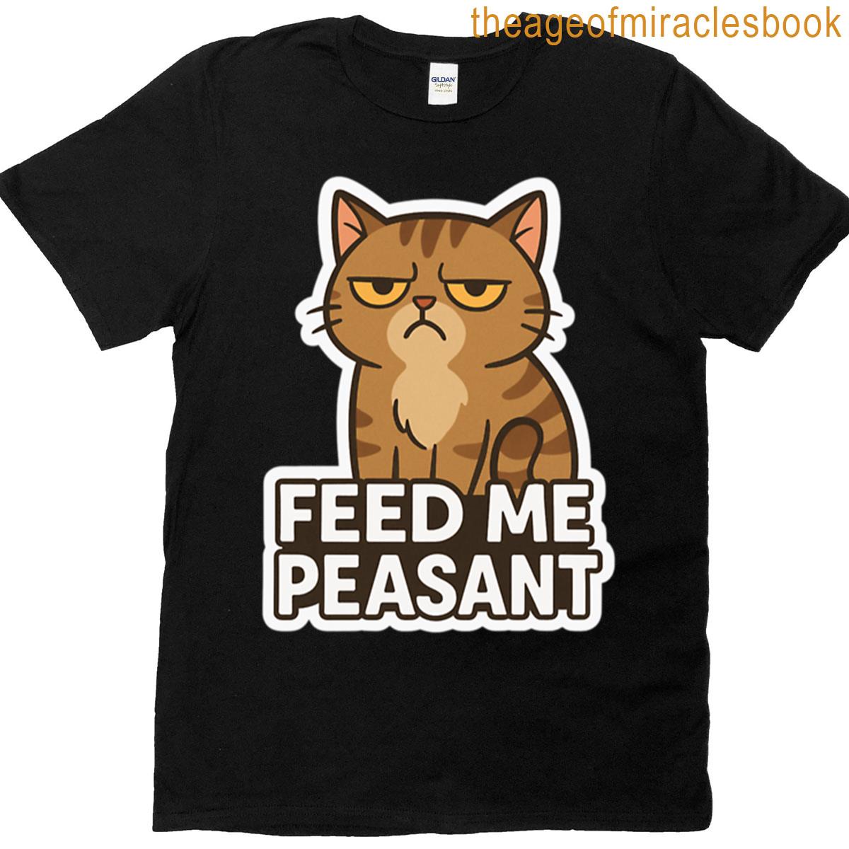 Feed Me Peasant Oversized T-shirt